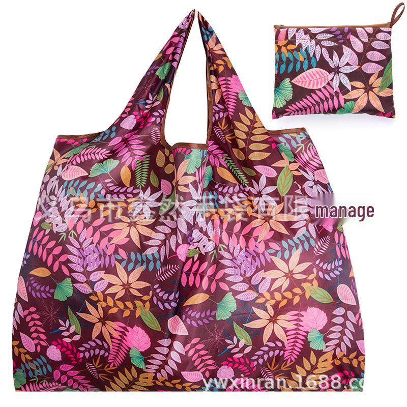 Spot Neue Wiederverwendbare Faltbare Nylon-Einkaufstasche mit Logo