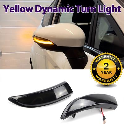 2PCS LED Dynamic Turn Signal Light Mirror Indicator Blinker Lamp for Ford Fiesta Mk7 2008-2017 for Ford B-Max