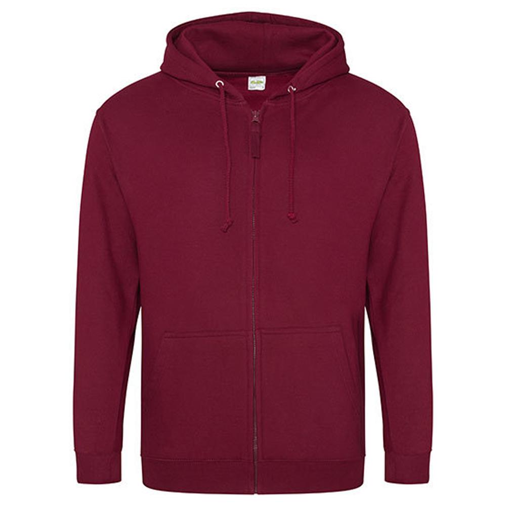 Awdis Unisex Adult Zipped Hoodie