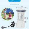 Water Filter Pump 220v 530gal 3 Pin Plug Circulating Water Purifier Swimming Pool Cleaning Accessories
