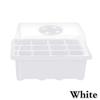 12 Hole Three-piece Plant Seed Growth Box Gardening Seeding Tray Tool Plant Pots