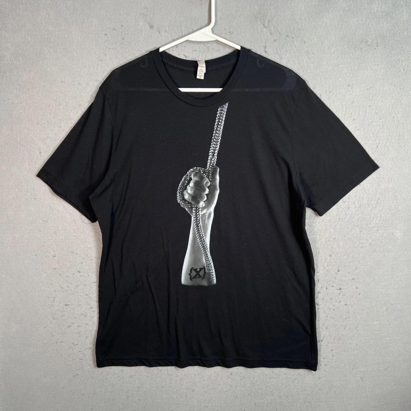 

IAMX Mile Deep Hollow Tour Band T-Shirt XL Black Graphic Mens 4XL