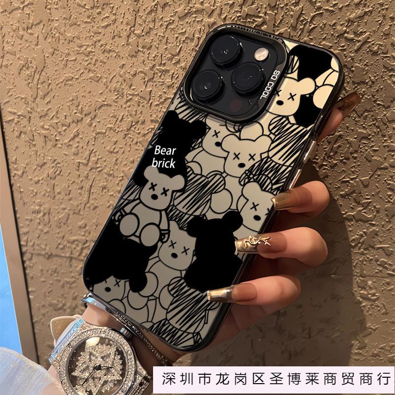 Full screen violent bear apple 15 mobile phone case iphone14promax vitality case 13/12/11 all-inclusive anti-drop XR