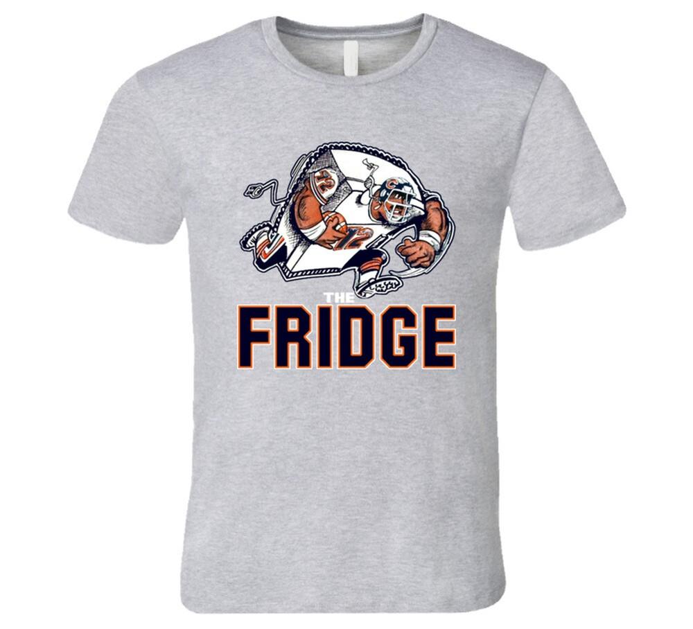 William The Refrigerator Perry Retro Football Cartoon T Shirt Unisex T-Shirt XXXL