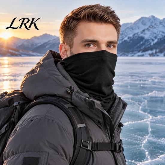 Neck Gaiter Mask Face for Cycling, Winter Velvet Skiing Mask, Thermal Cover Windproof Cold Weather Men Women Guard