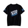 Astro Bot Anime Women Men's T-shirts Cartoon Printed O-Neck Oversized Short Sleeves Fashion Mens Clothing Streetwear