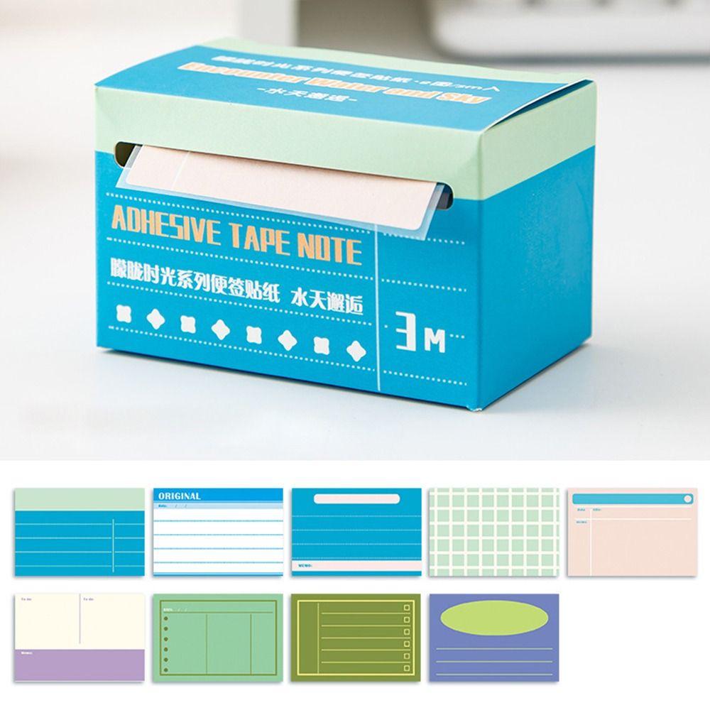 Journal Agenda Adhesive Tape Notes Keypoints Marker Study Sticky Note 3M Memo Pad  Student