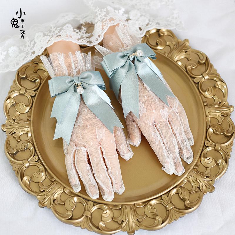 Original Handmade Angel Bear Boy Headband Small Accessories Small Top Hat Sweet Cute Bear Ear Lolita Flower Ball