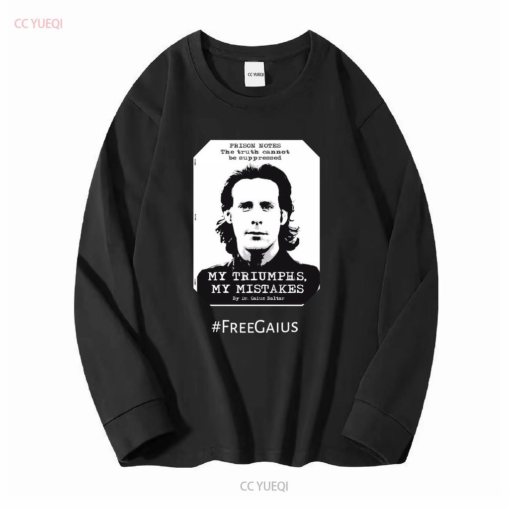 Battlestar Galactica T Shirt Gaius Baltar long or short sleeves vintage Washed Soft Comfortable Unisex streetwear Versatile