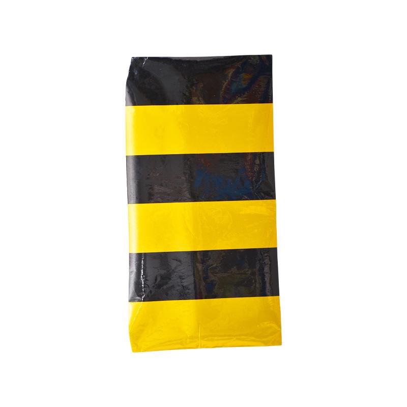 Reflective Warning Film: Anti-collision Red, White, Yellow, Black Heat Insulation for Poles Reflective Sticker - Black & Yellow - Inquiry