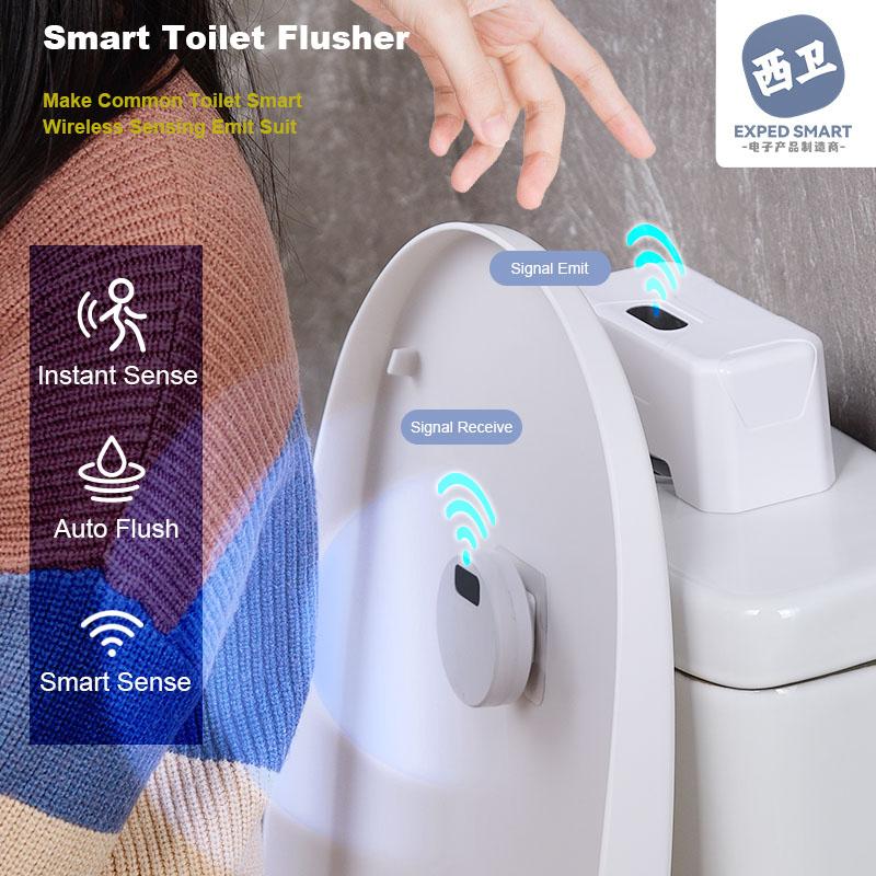 Splash-proof Sensor Flush Toilet Valves Waterproof