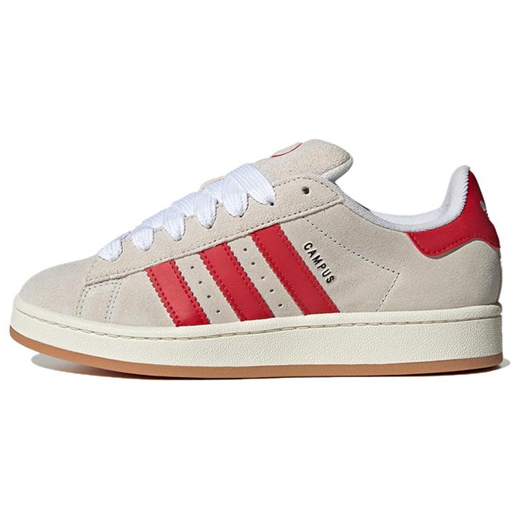 New Adidas Campus 00s Crystal White Better Scarlet Women's GY0037
