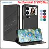 Für Xiaomi Mi 17 PRO MAX Luxus Lederhülle Retro Skin Brieftasche Buch Flip Magnet Volle Abdeckung Für Xiaomi 17 PRO MAX Handyhüllen