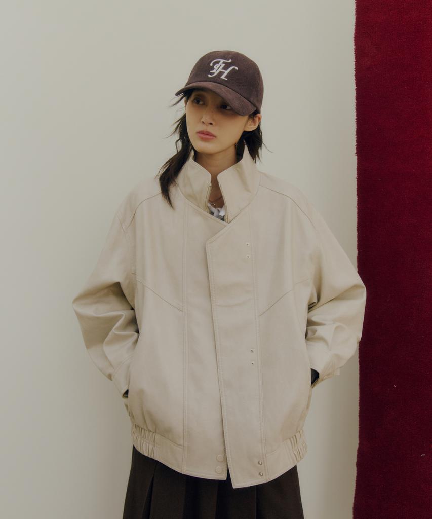 Teulaepighamoni Corduroy Th Logo Deep-Fit Ballcap_Brown