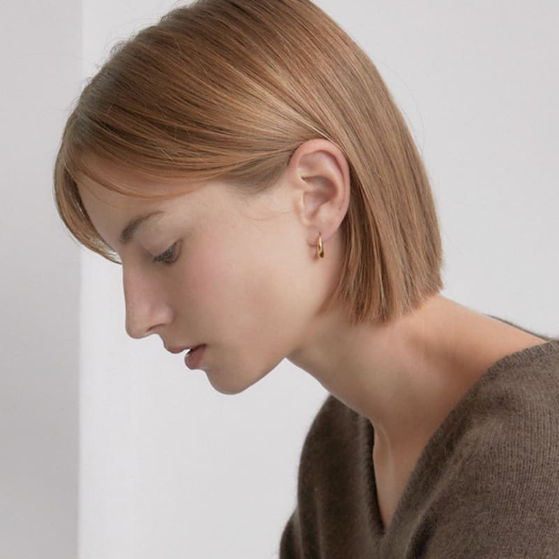 Byweekend Less Earring_gold