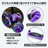 LED Tricycle Kick Scooter for Foot Brake S.DarwinLight-up Tires, Children, 4-Speed (Purple)
