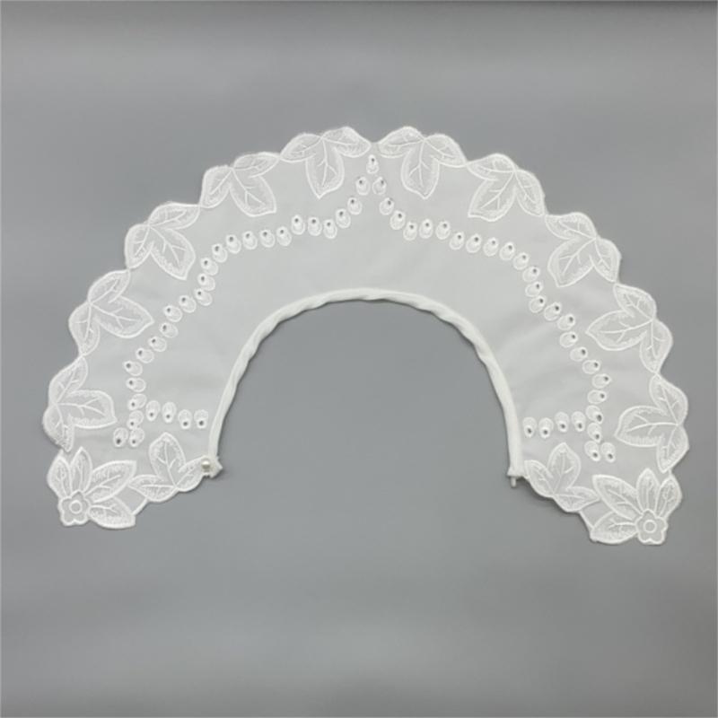 Women False Collar Elegant French Floral Collar Girl Casual Decorative Collar