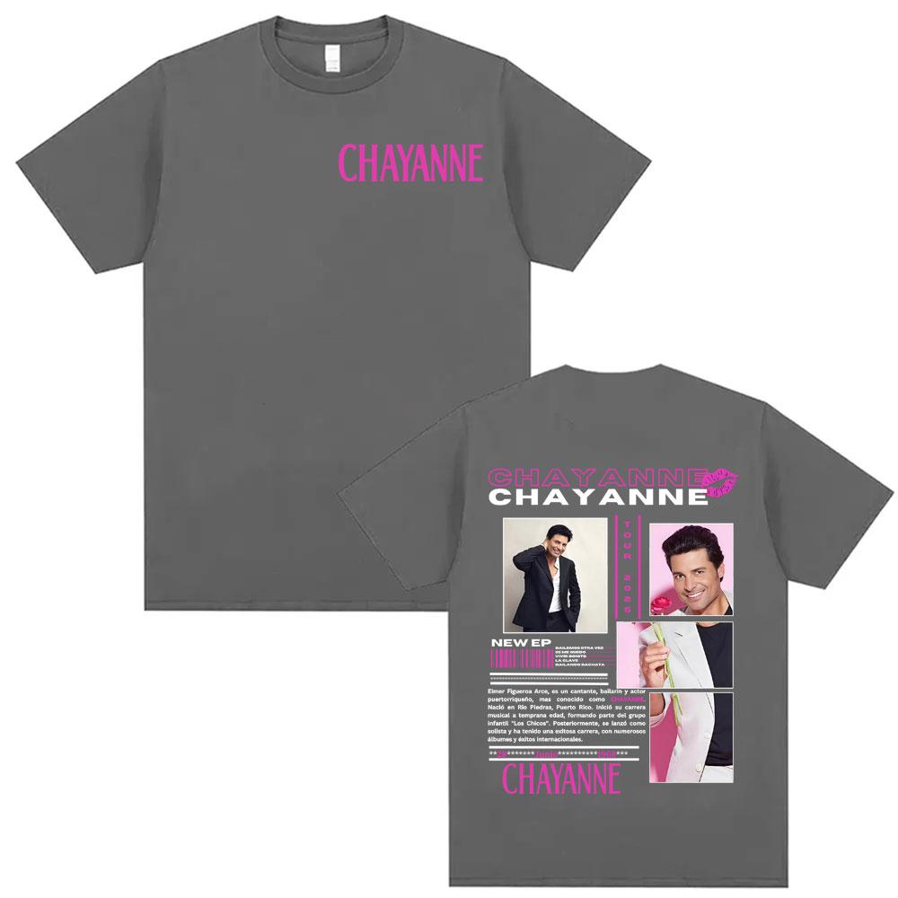 Chayanne Bailamos Otra Vez Album 2025 Tour Tshirt Summer Mens Womens Retro Classic Tshirt Street Wear Highquality Tshirt