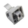 2 Stück Sonnenblenden-Clip-Halter Sonnenblenden-Halterungsklammern für Mercedes W201 W123 W124 W126 W140 W201 Autozubehör