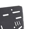 Tail Box Bottom Base Plate Carbon Steel Removable Rear Luggage Rack Top Case Mounting Plate Replacement for QJ Motor FORT 250