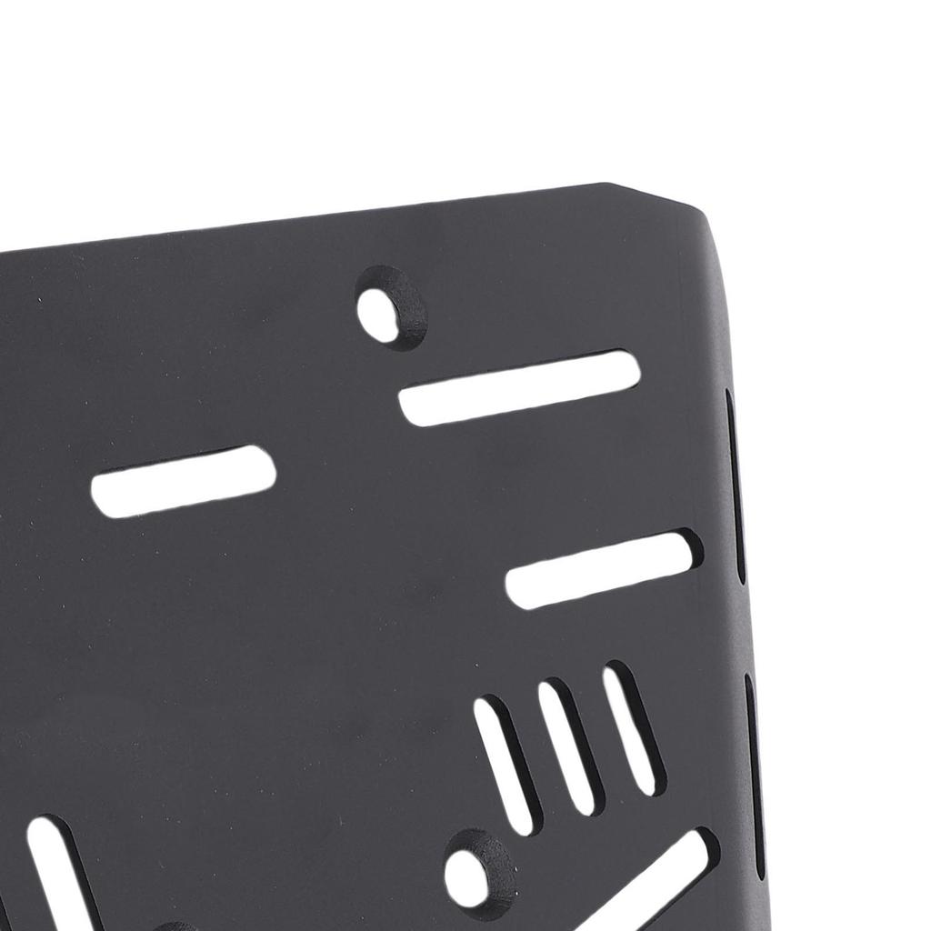 Tail Box Bottom Base Plate Carbon Steel Removable Rear Luggage Rack Top Case Mounting Plate Replacement for QJ Motor FORT 250