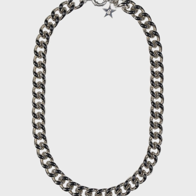 Eireve COLOR BOLD CHAIN NECKLACE (BLACK)