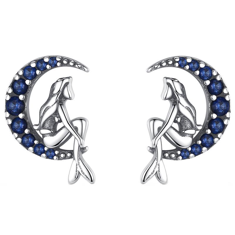 925 Silver Ocean Theme Earrings Dolphin Sea Star Shell Turtle Original Design Fashion Jewelry for Women