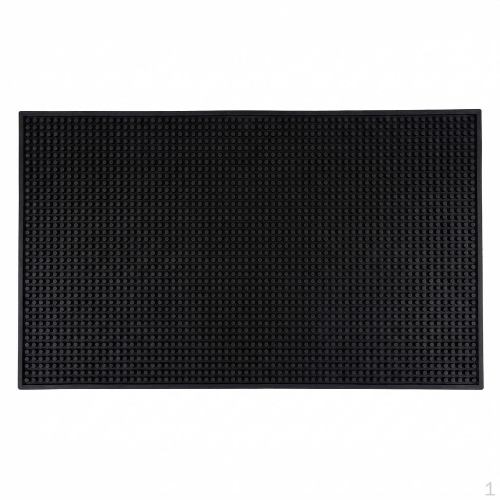 Service Mat for Food Service, Bar Bartenders, Textured Non Slip Mat, Easy Clean Spill