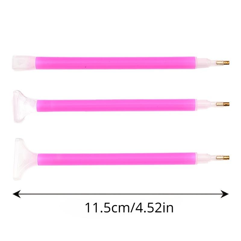 3pcs Diamond Paint Water Diamond Pick up Pen Three Beads Six Beads Nine Beads DIY Quick Paste Gemstone Pick up Pen Diamond Brush