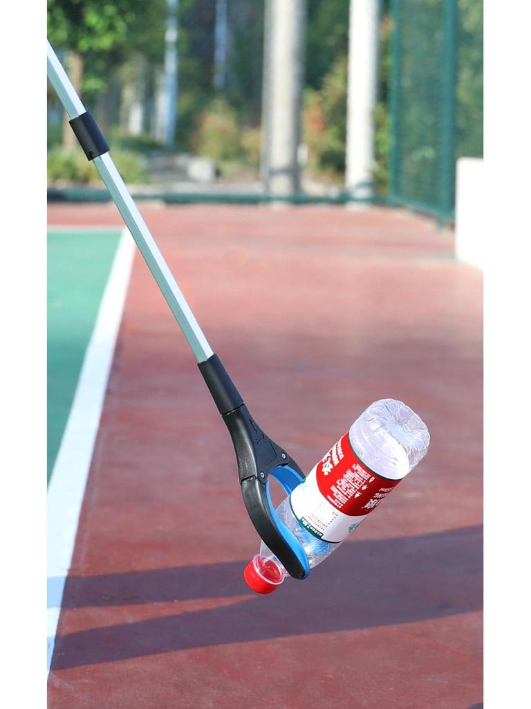 Collapsible Long-Handled Trash Picker Tongs - Household Sanitation Tool