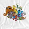 Sesame Street Unisex Adult Group Shot T-Shirt