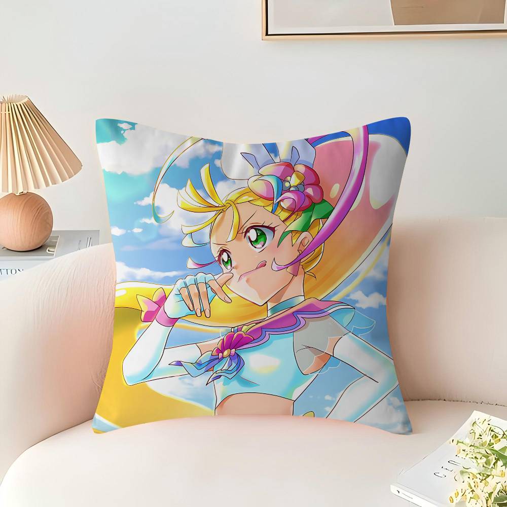 

Cure Summer pillow cover sofa cushion cover home room decoration children gift 16x16Inch