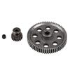 Combo Gears RC Car Diff.Main Gear   Motor Pinion Gear Set for HSP 1 10 RC Truck (64t   17T)