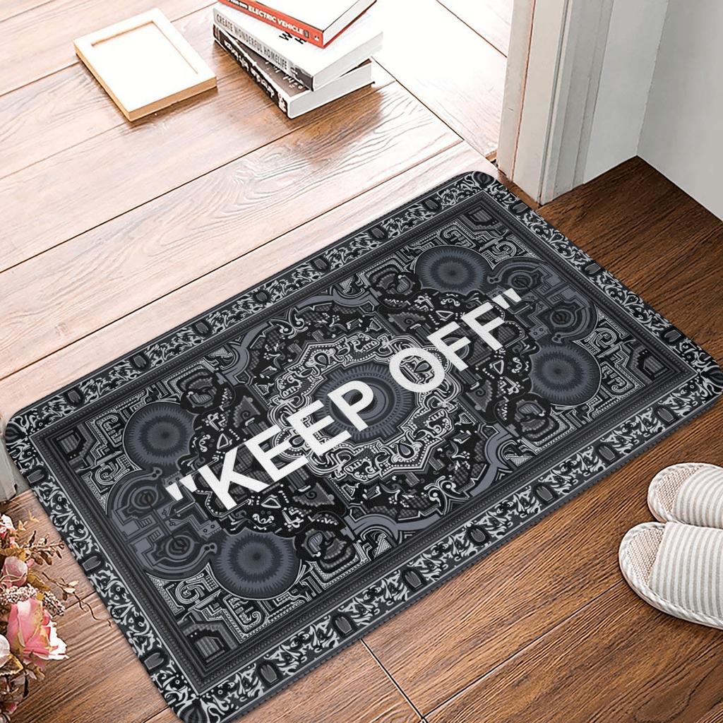 Fun Cat Come In Doormat Anti-Slip Kitchen Bath Mat Garden Garage Door Floor Entrance Carpet Rug