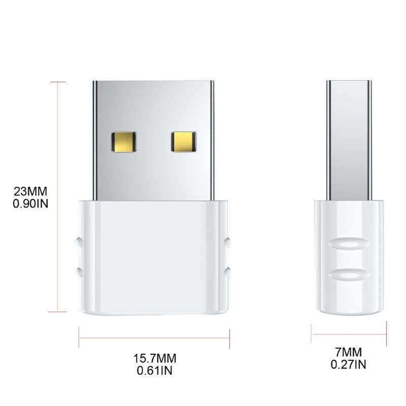 Adaptor USB C Mamă la USB Tată Adaptor USB Tip C la USB 2.0 Convertor pentru Notebook Laptop PC Tastatură 480Mbps