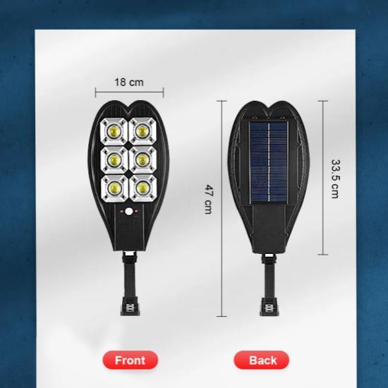 Huge Solar Lamp Super Bright Solar Light LED Wall Light Waterproof Street Lantern Outdoor Solar Light Smart Sensor Lamp