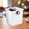 Espresso White Dump Bin for Coffee House - S