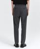 MUSINSA STANDARD Relaxed Tapered Hidden Banding Crop Slacks [Medium Gray]