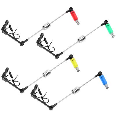 Fishing Bite Alarm Signal Device Hanger Swing Bite Indicators European Alarms Accessory with Light