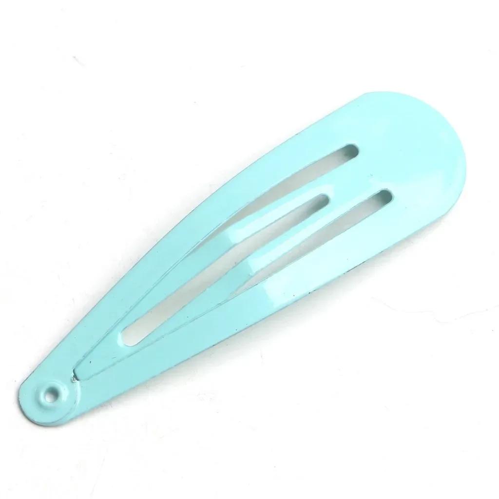 30pcs Colorful BB Hair Clips for Girls Water Drop Shape Hairpin Princess Barrettes Simple Snap Clip Girls Hair Accessories
