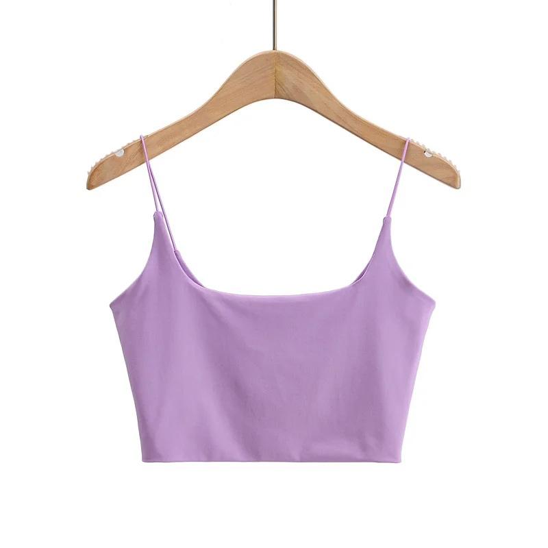 Casual Crop Tops Black Halter Tank Top Women Summer Camis Backless Camisole Fashion Tube Top Female Sleeveless