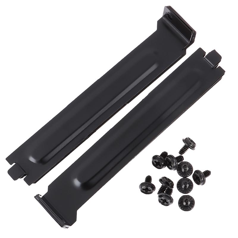 Computer Chassis Rear Graphics Card Pci Dust-Proof Baffle Motherboard Universal Metal Baffle Black Non-Porous Baffle