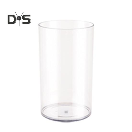 Clear Cylinder Flower Vase Wedding Party Dining Table Centerpiece Hydroponic Flower Holder Transparent Plants Container Decoration