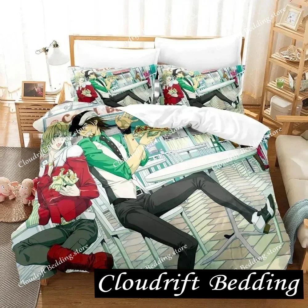 Tiger & Bunny Bedding Set Single Twin Full Queen King Size Bed Set Adult Kid Bedroom Duvet Cover Sets 3D Anime Parure De Lit Bed