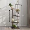Oushuo Mai 5-Tier Trapezoidal Bamboo Flower Stand