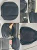 Universal Full Leather Car Seat Cushion Set - Four Seasons Breathable, Three-Piece, Cool and Durable
