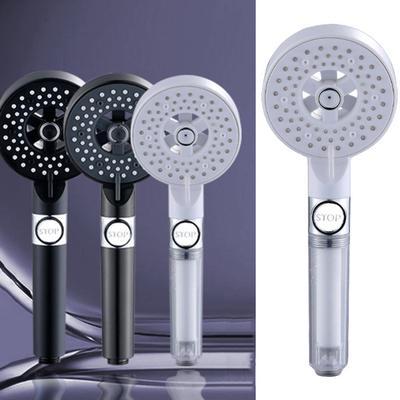 Handheld Shower Head High-Pressure with Filtration Massage Function Adjustable Spray Settings Easy Installation Shower Head