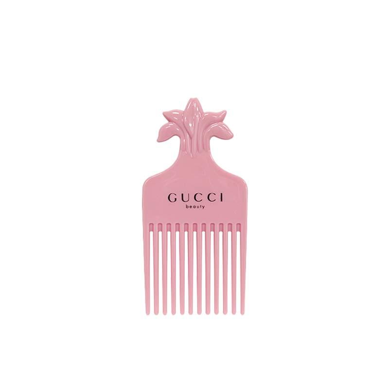 Gucci Qimeng Gardenia Comb + Pink Floral Cosmetic Bag Portable