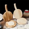 Manual Wooden Dumpling Skin Presser Round Labor-Saving Dumpling Wrapper Maker Ergonomic Handle Dough Press Pastry