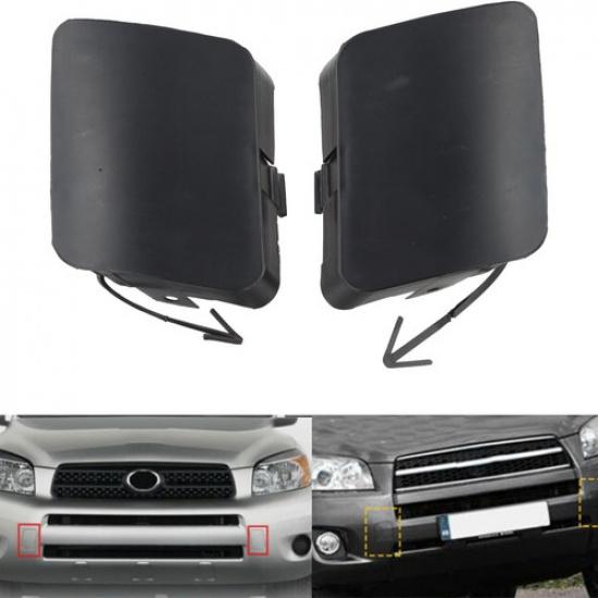Tow Hook Cover Cover Front Left Right 53285-42930 53286-42931 ABS Plastic
